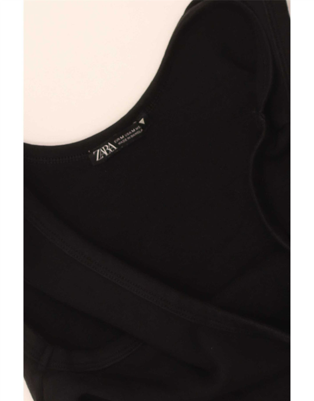 Zara Womens Sleeveless Bodycon Dress UK 12 Medium Black