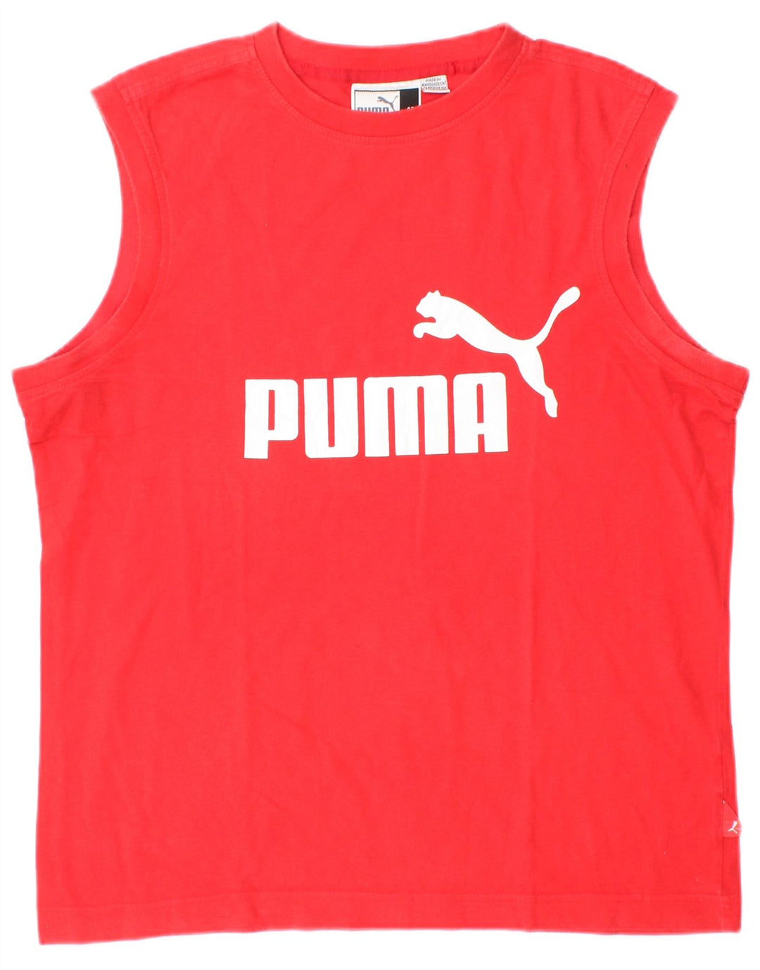 PUMA Herre grafisk vest Top Medium Rød