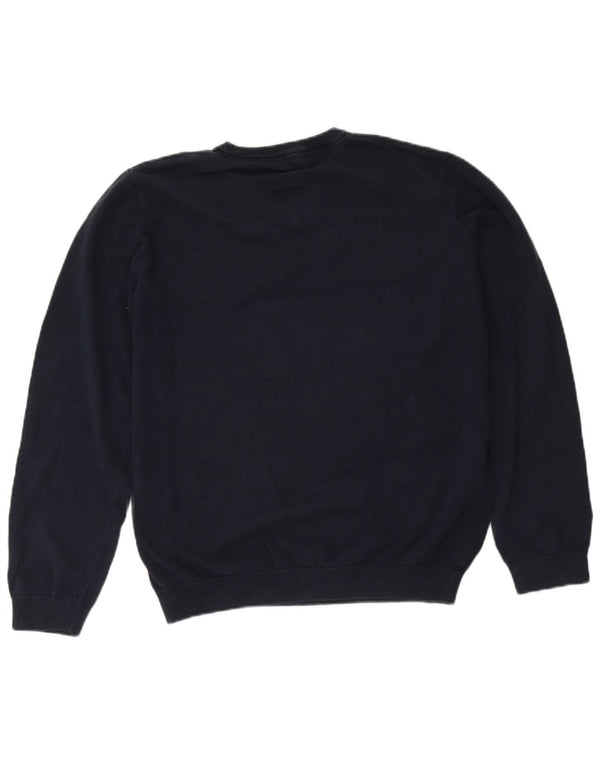 Marks & Spencer Boys V-hals sweater 15-16 år Marineblå bomuld
