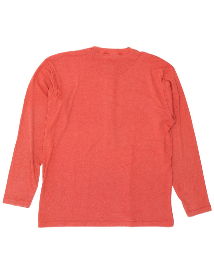 Tænk Pink Herre Top Langærmet XL Rød