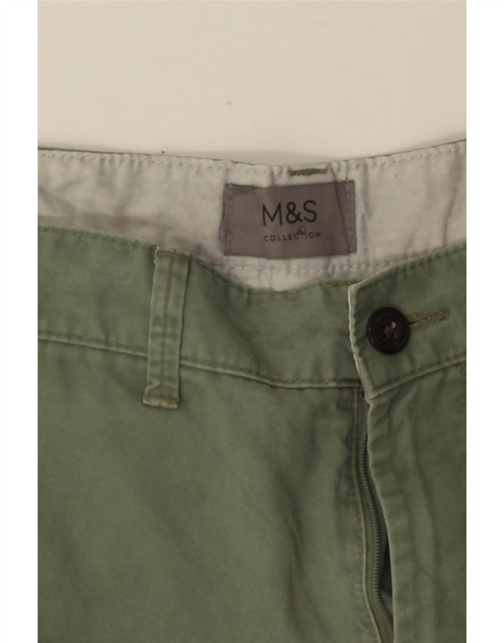 Marks & Spencer Chino Shorts til mænd W34 Large Green