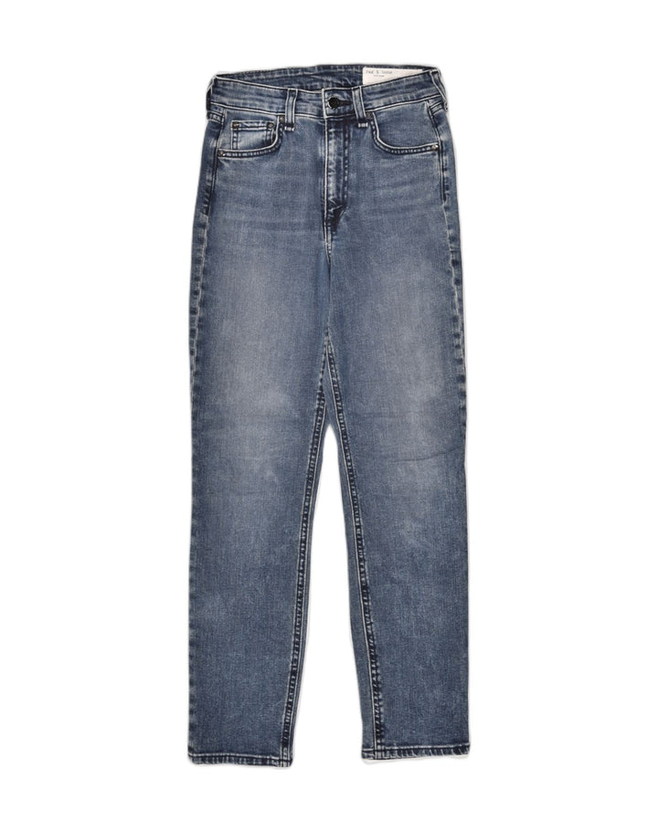 RAG & BONE Womens Slim Jeans  W23 L28  Navy Blue Cotton | Vintage RAG & BONE | Thrift | Second-Hand RAG & BONE | Used Clothing | Messina Hembry 