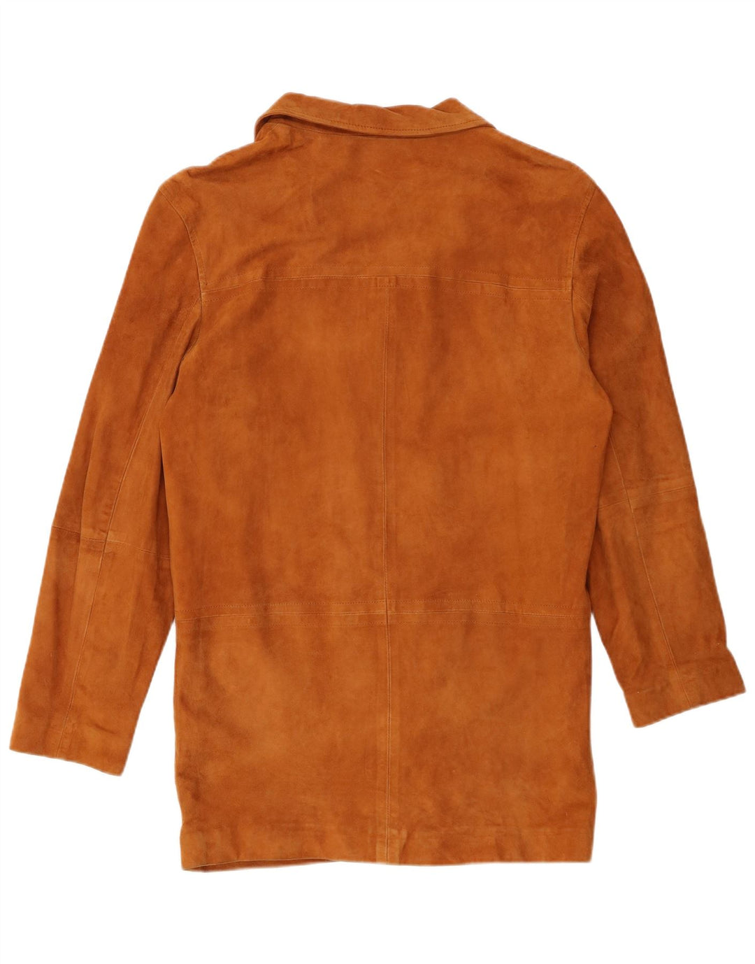 VINTAGE Herre ruskindsjakke IT 52 XL Beige Læder