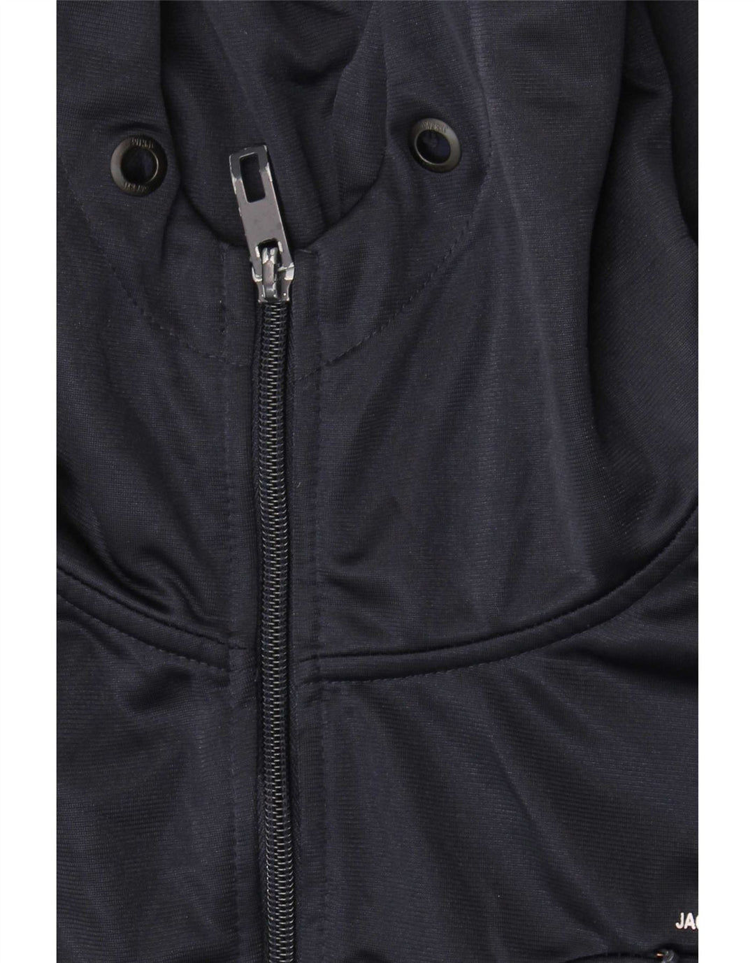 Jack & Jones Hættetrøje med lynlås til mænd Stor marineblå polyester