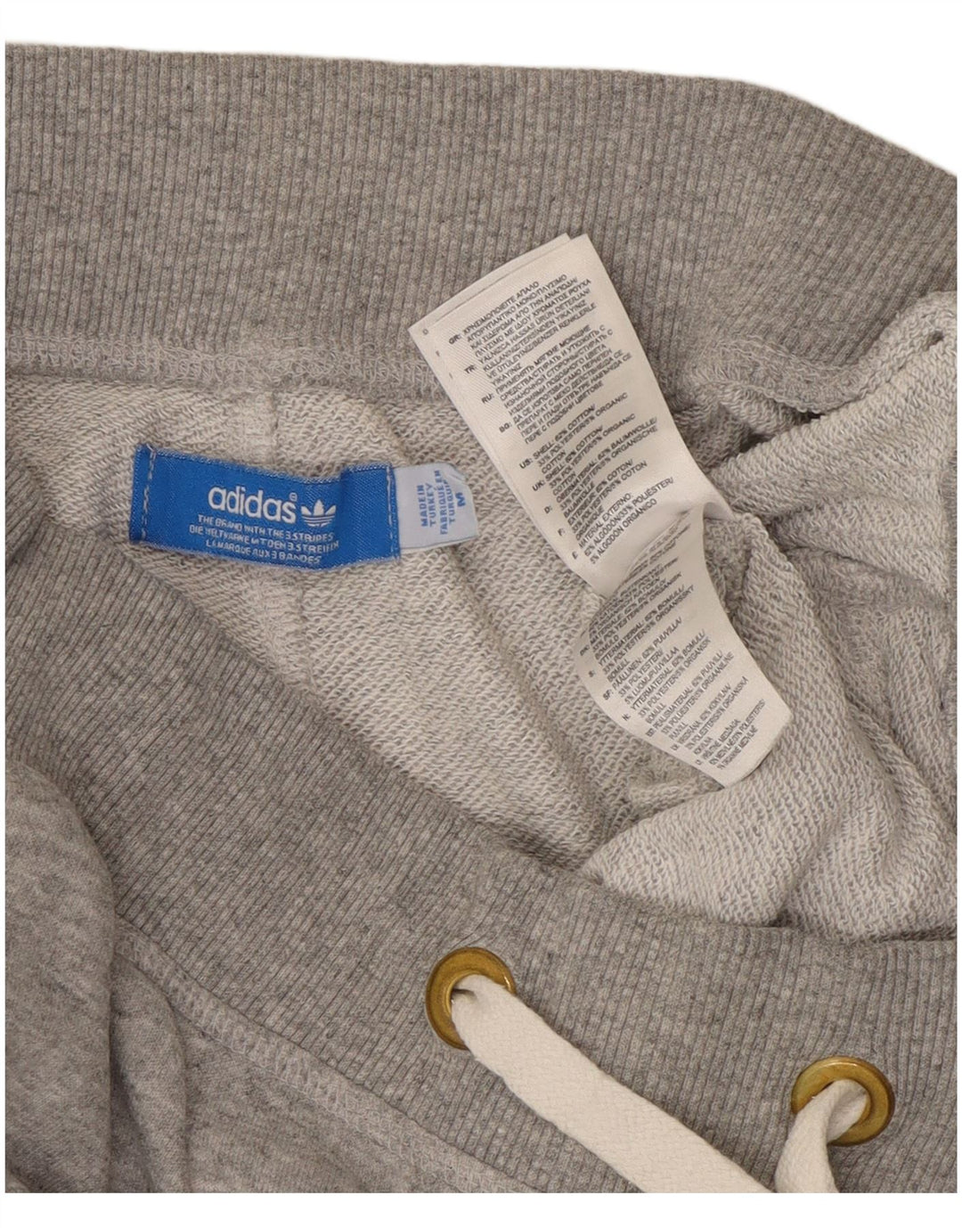 ADIDAS træningsdragt til kvinder Joggers UK 14 Medium Grey Flecked Bomuld