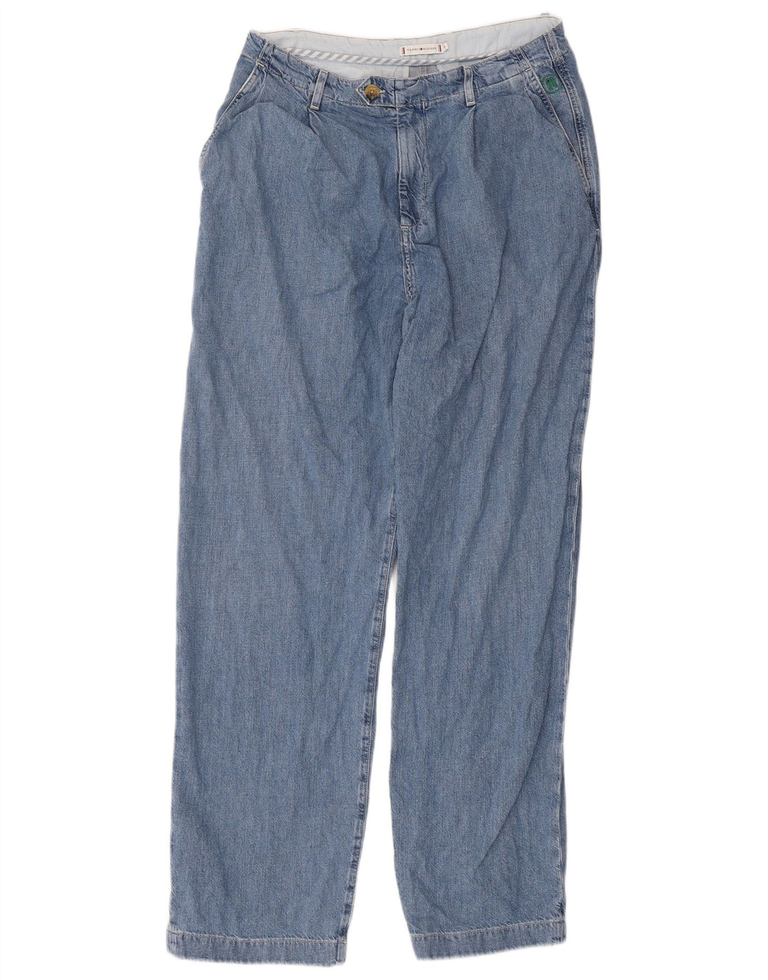 TOMMY HILFIGER Lige jeans til kvinder EU 38 Medium W32 L31 Blå Bomuld