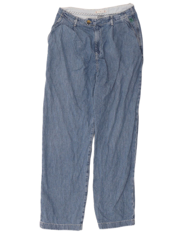 TOMMY HILFIGER Lige jeans til kvinder EU 38 Medium W32 L31 Blå Bomuld