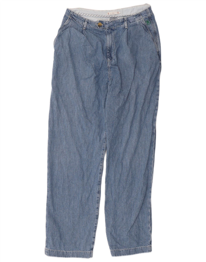 TOMMY HILFIGER Lige jeans til kvinder EU 38 Medium W32 L31 Blå Bomuld