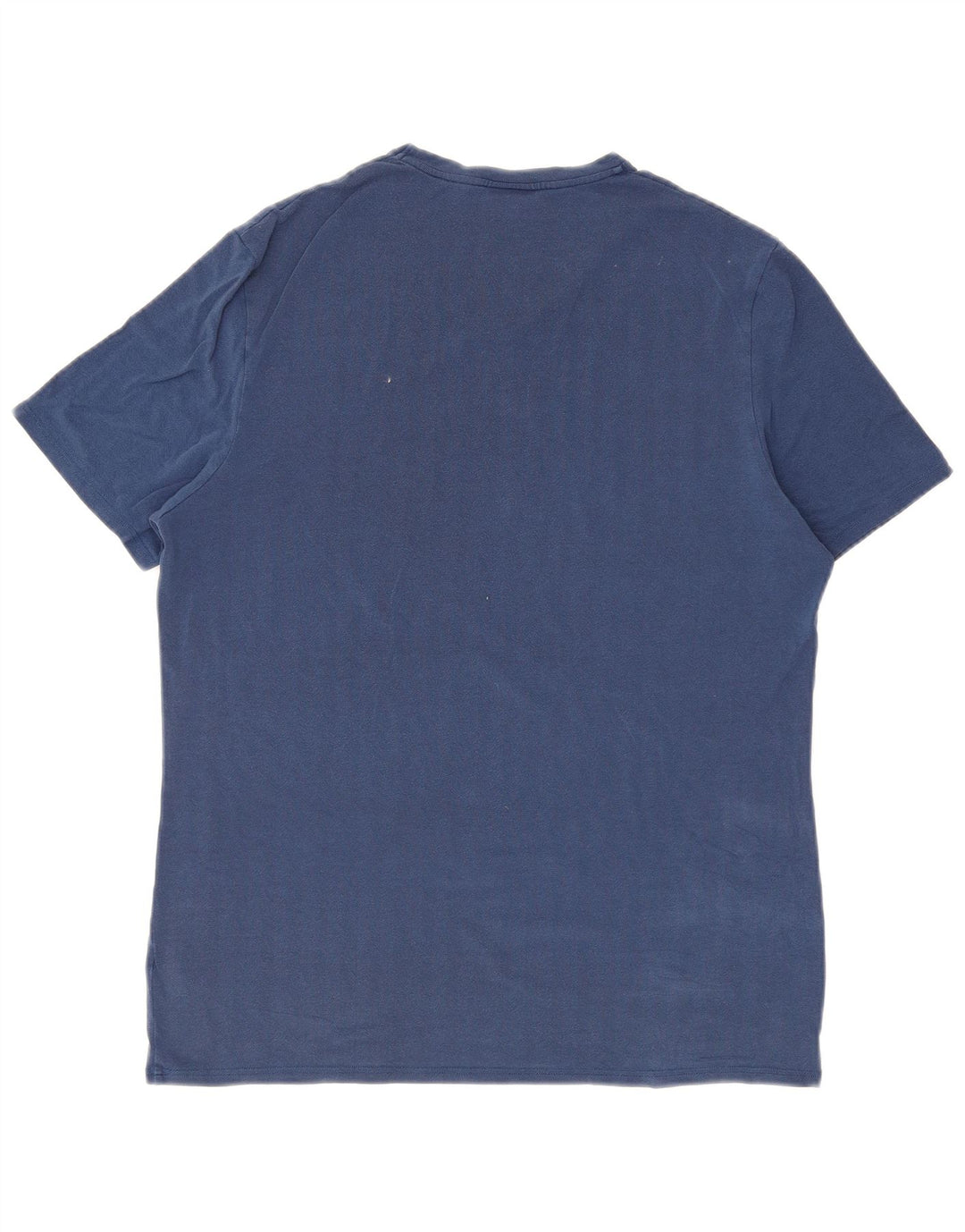 Fila Herre T-Shirt Top XL Blå sildebensbomuld