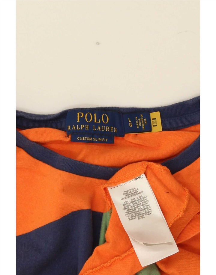 Polo Ralph Lauren Herre T-Shirt Top Stor Flerfarvet Stribet