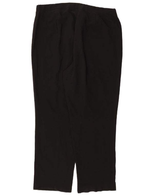 Marks & Spencer Dame Autograph Casual Bukser UK 18 XL W38 L30 Sort