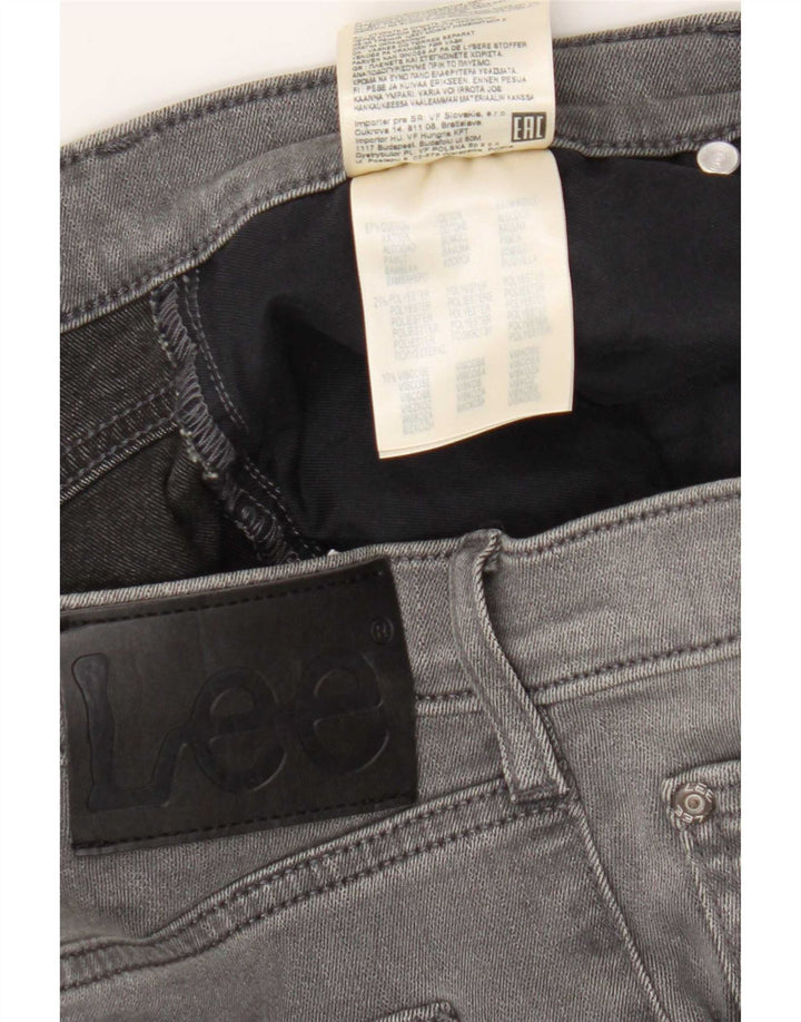 Lee Mens Daren Slim Jeans W36 L34 Grå Bomuld