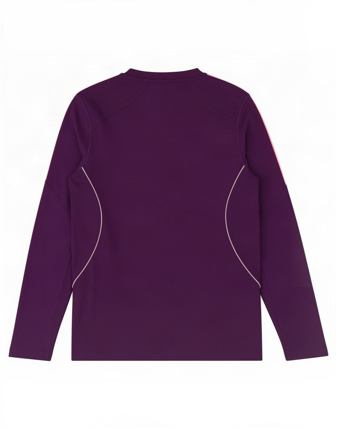 Adidas Dame Top Langærmet UK 12 Medium Lilla Polyester