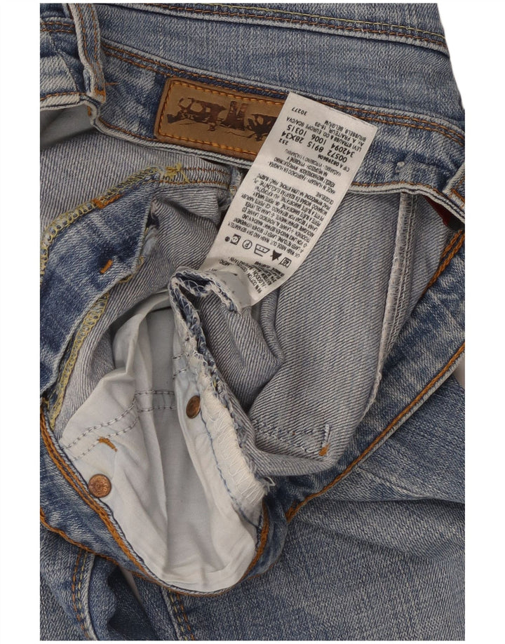 Levi's Dame 572 Bootcut Jeans W28 L34 Blå Bomuld