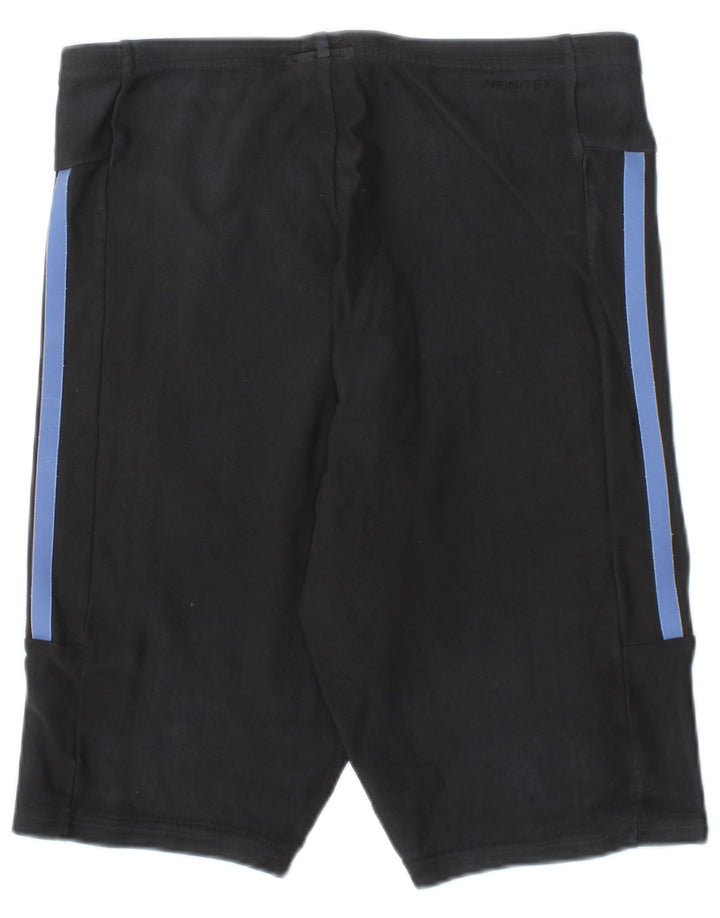 ADIDAS Drenge Sportshorts 9-10 År Sort Polyester
