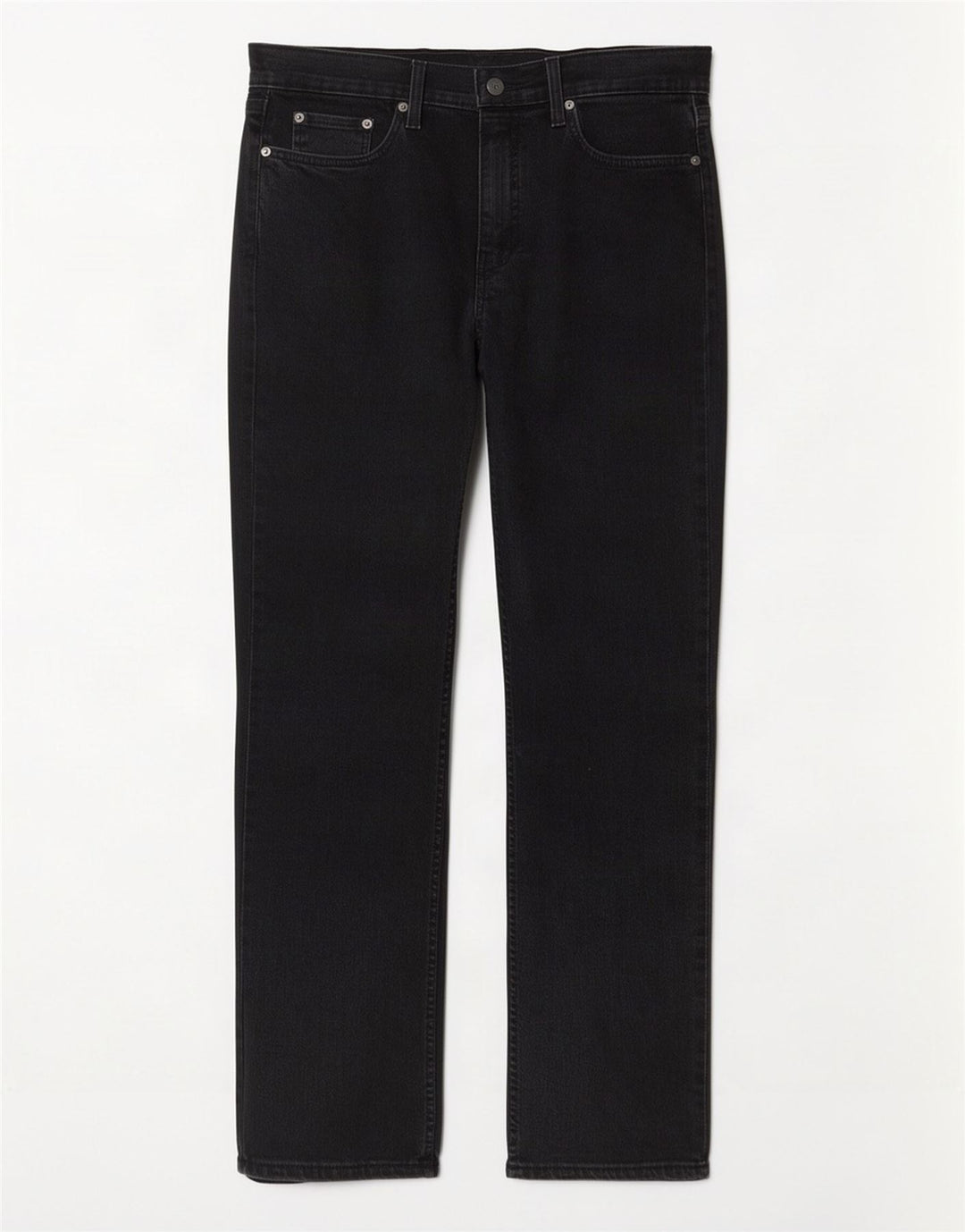 Levi's Herre 527 Bootcut Jeans W33 L34 Sort bomuld