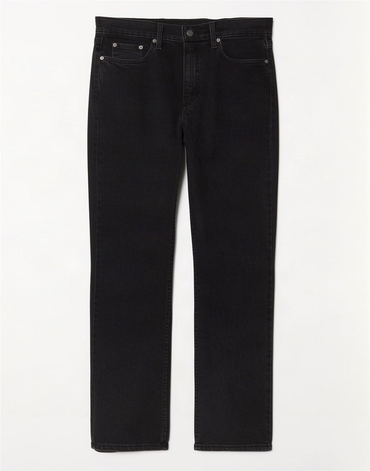 Levi's Herre 527 Bootcut Jeans W33 L34 Sort bomuld