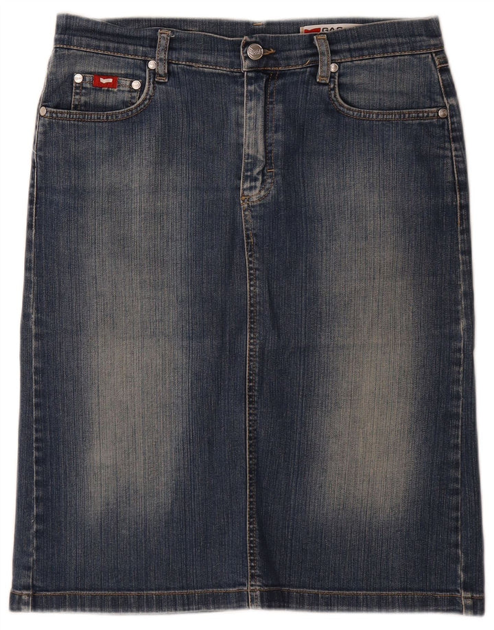 Gas denimnederdel til kvinder Medium W30 Blå