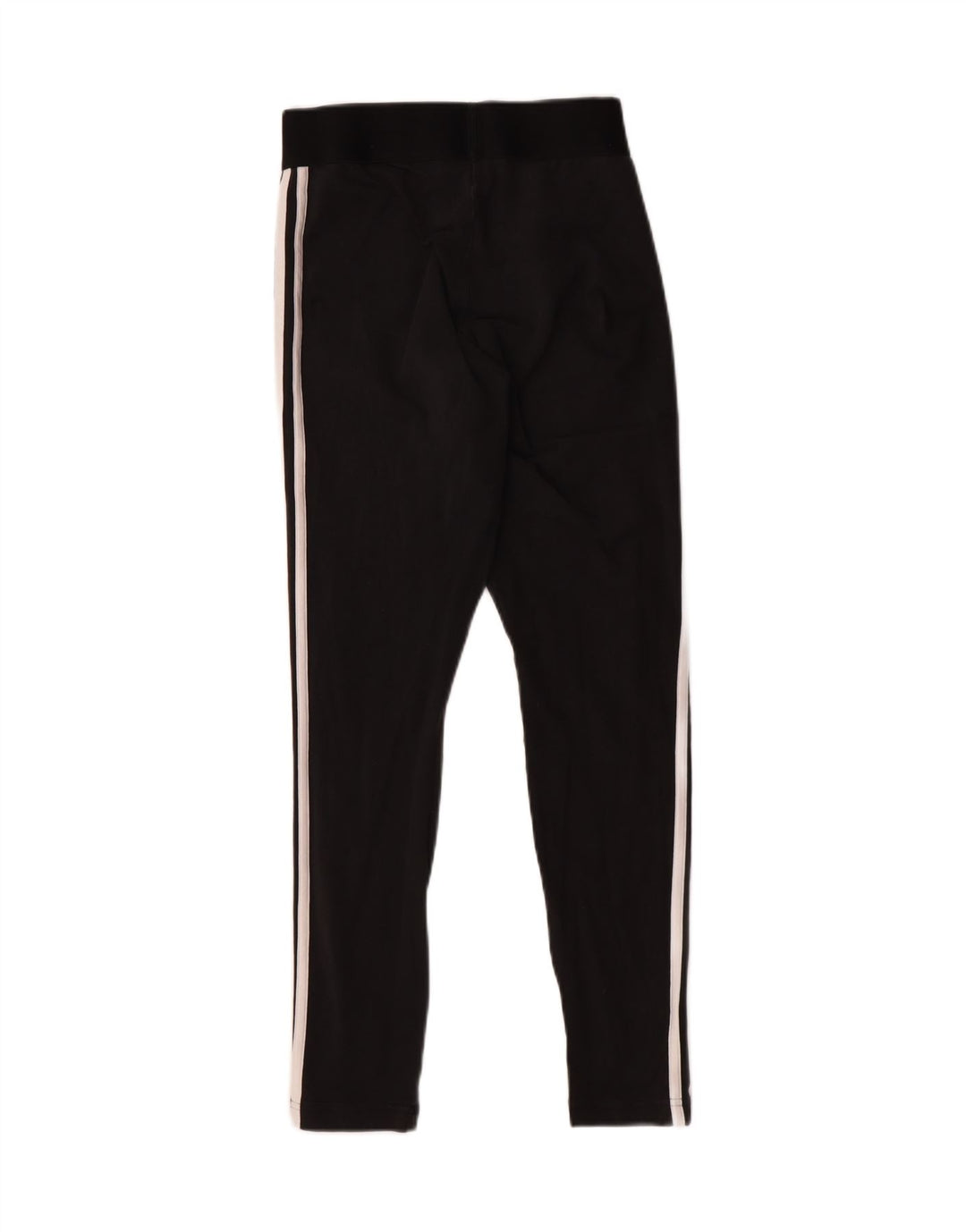 ADIDAS Womens Leggings UK 8/10 Small  Black Cotton Vintage Adidas and Second-Hand Adidas from Messina Hembry 