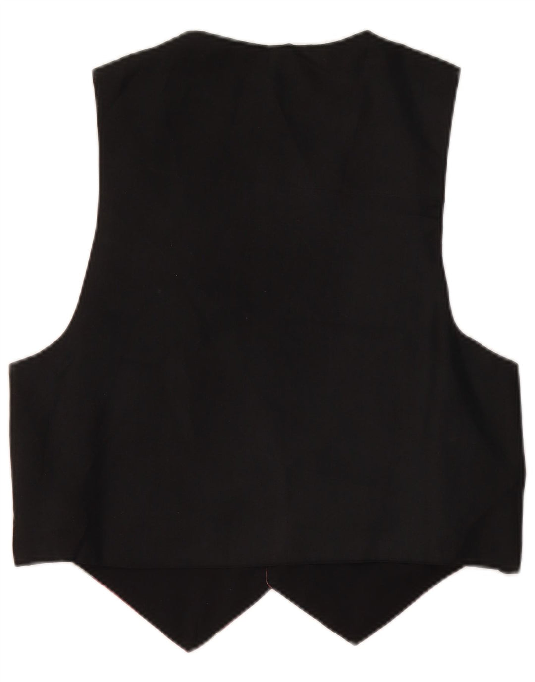 VINTAGE Damevest UK 14 Medium Black Floral Polyester