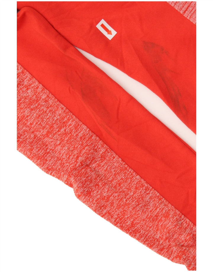 ATHLETA Dametop Langærmet UK 6 XS Rød Flecked Polyester
