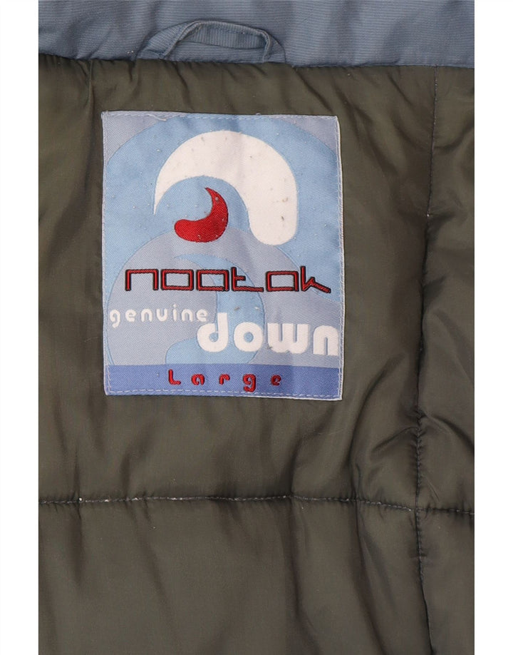 Vintage polstret herrejakke UK 40 Large Blue