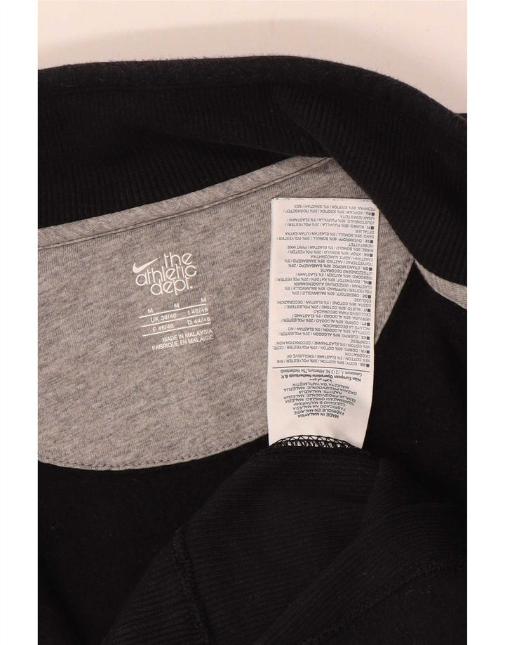 Nike Herre grafisk træningsdragt Topjakke UK 38/40 Medium Sort Bomuld