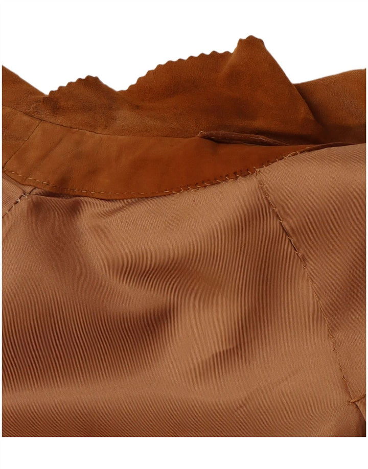 Vintage herre ruskindsjakke UK 38 Medium Brown