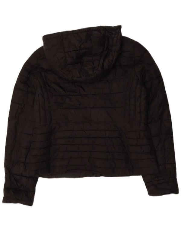 Zara hættejakke til kvinder UK 18 XL sort polyester