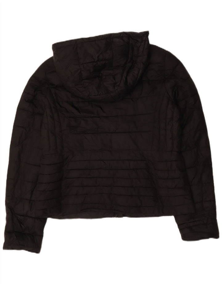 Zara hættejakke til kvinder UK 18 XL sort polyester