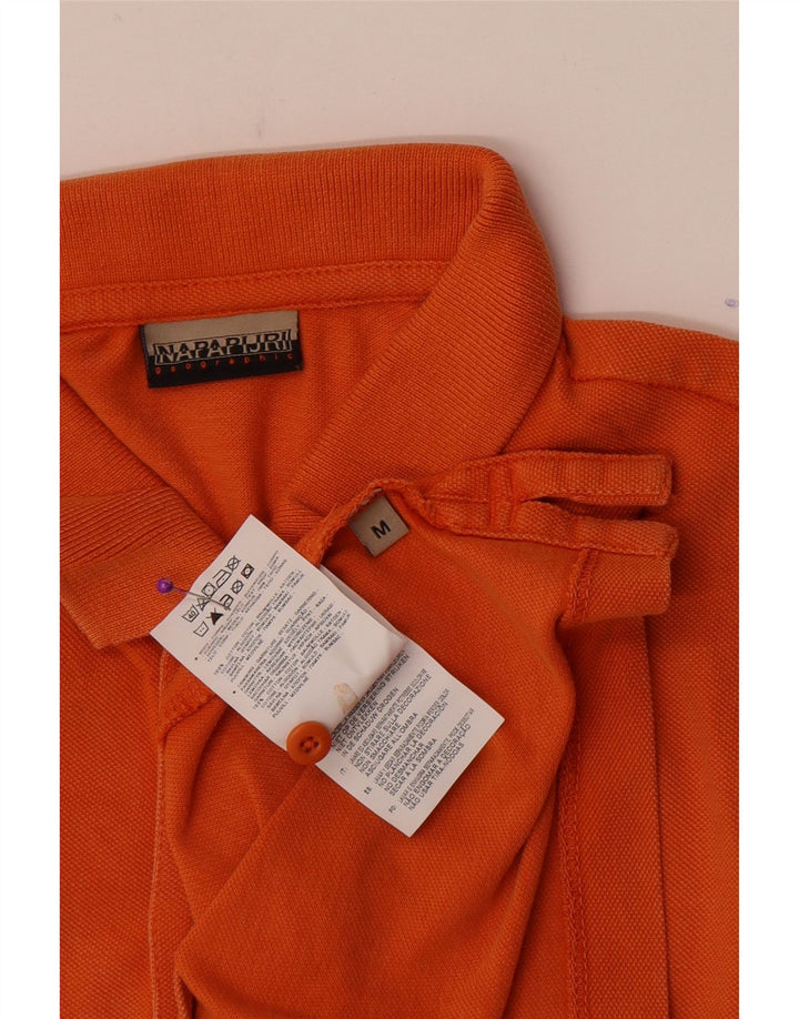 Napapijri Herre poloshirt Medium Orange Bomuld