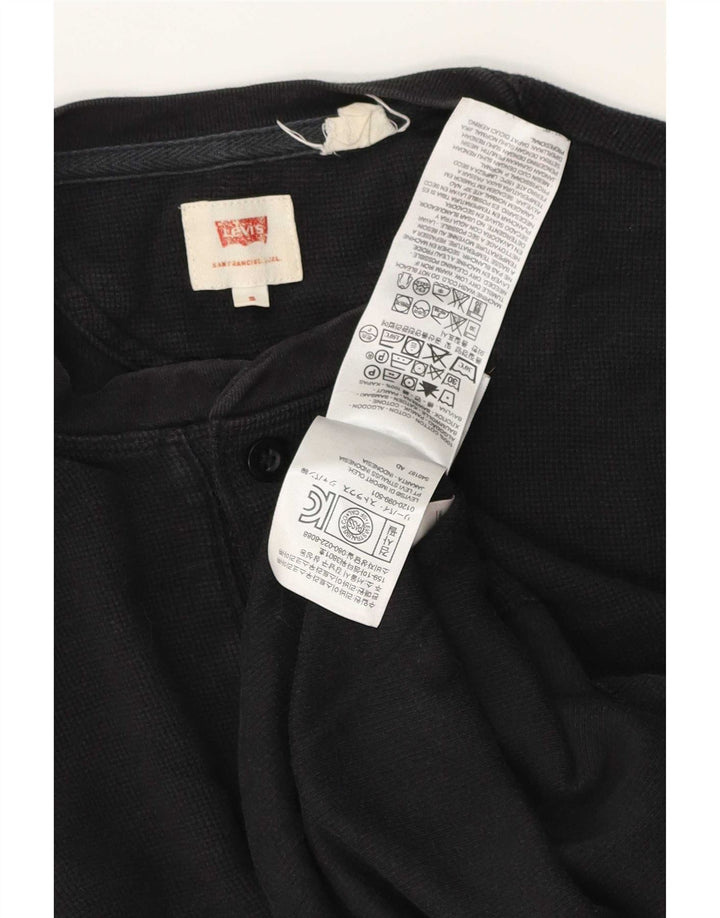 Levi's Herre Top Langærmet Lille Sort Bomuld