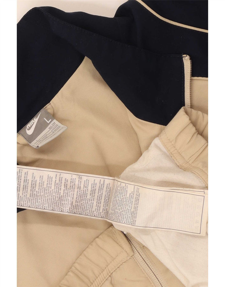 Nike Træningsdragt til mænd Topjakke Stor Beige Colourblock Polyester