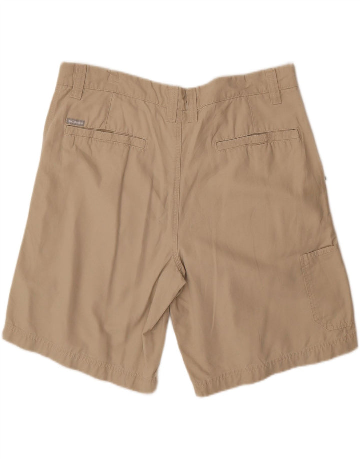 COLUMBIA Herre Cargo Shorts W38 XL Beige Bomuld