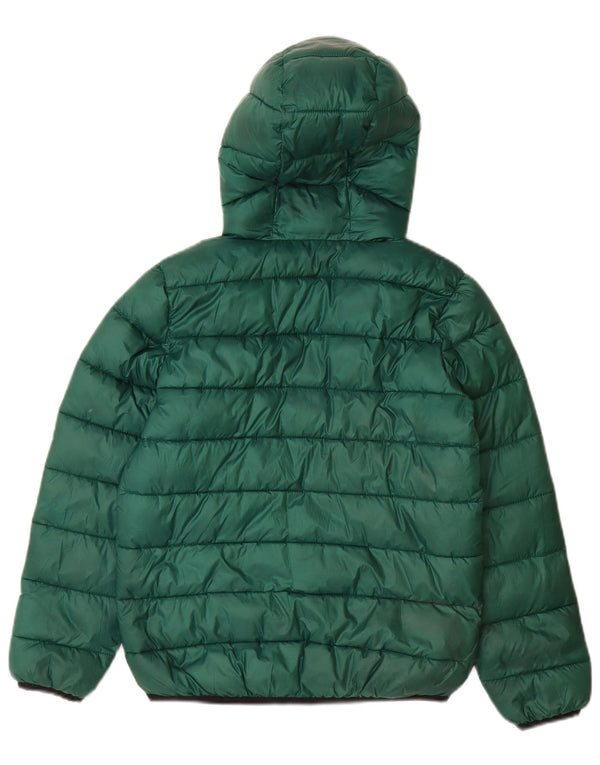 Champion drenge hættepolstret jakke 9-10 år mellemgrøn polyester
