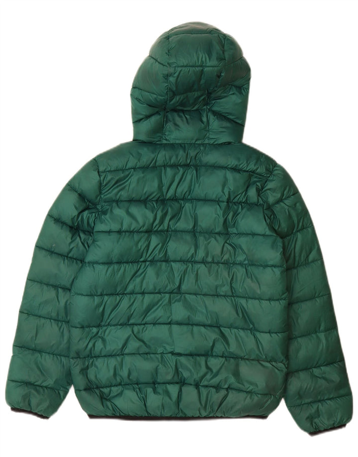 Champion drenge hættepolstret jakke 9-10 år mellemgrøn polyester