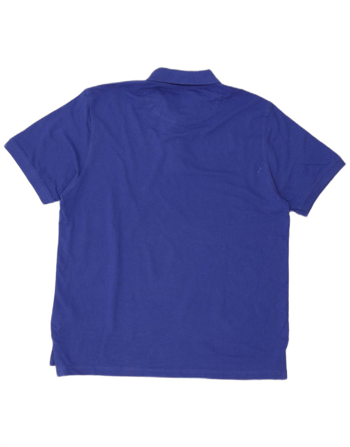 Pierre Cardin herre poloshirt XL blå bomuld