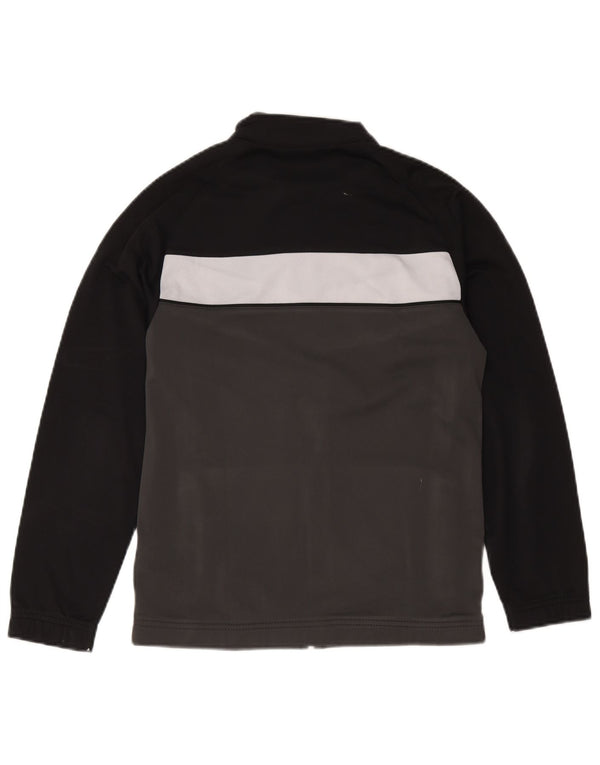 Nike Drenge Træningsdragt Topjakke 12-13 år Stor Grå Colourblock Polyester