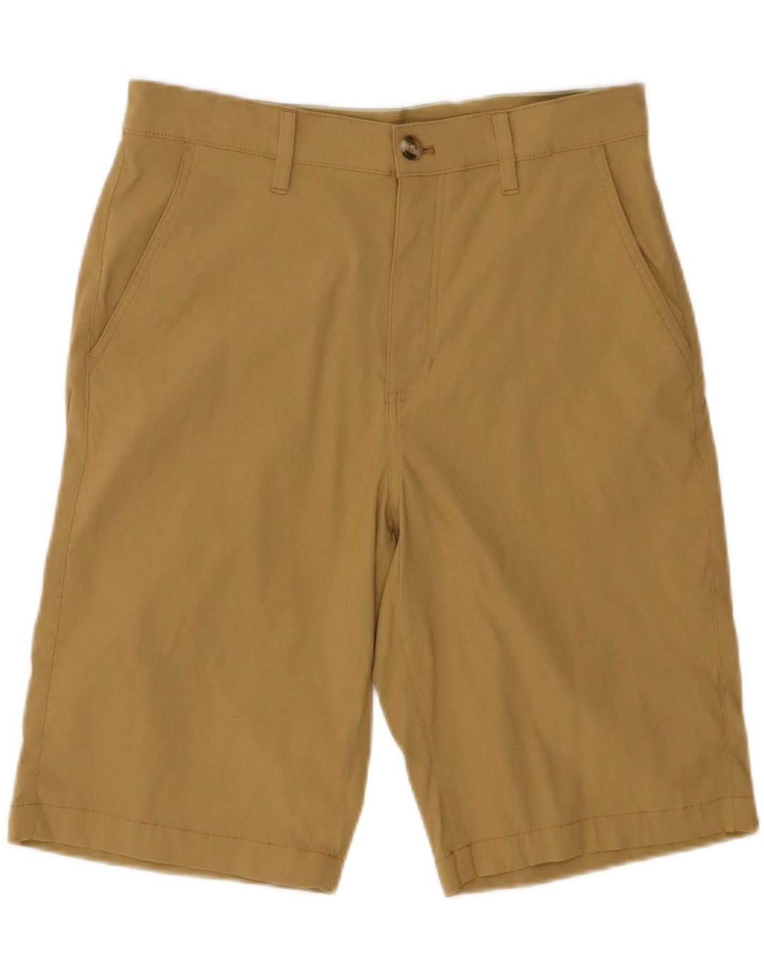 EDDIE BAUER Mens Chino Shorts W32 Medium  Beige Nylon Vintage Eddie Bauer and Second-Hand Eddie Bauer from Messina Hembry 