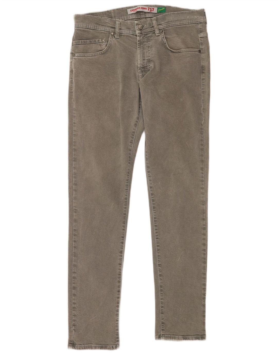 CARRERA Herre 717 Slim Jeans IT 48 Medium W33 L32 Grå Bomuld