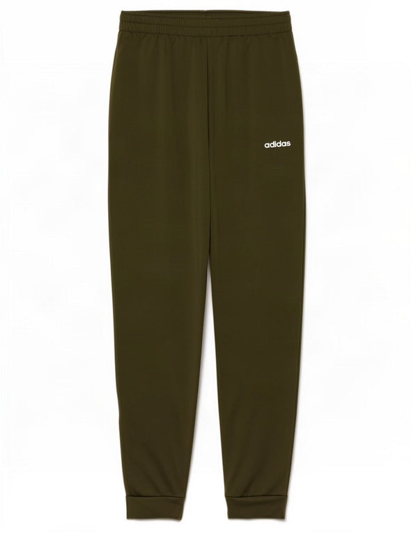 Adidas Drenge Træningsdragt Bukser Joggers 15-16 År Khaki Polyester