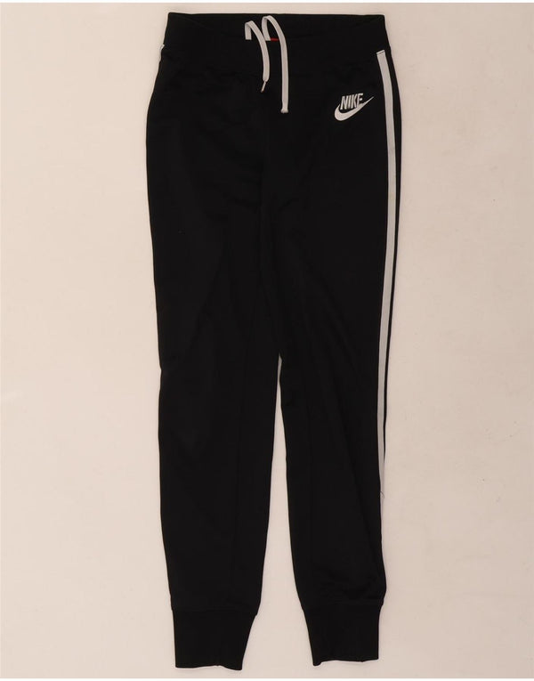 Nike træningsdragt til kvinder Joggers UK 6 XS sort stribet polyester