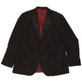Marks & Spencer Herre 2-knaps Regular Fit Blazer-jakke UK 48 2XL Sort