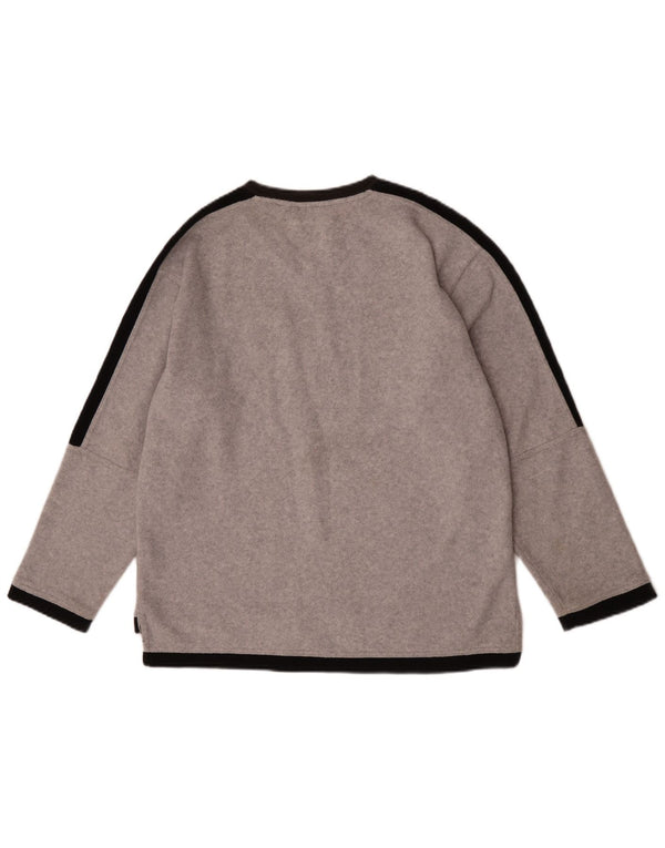 Fila Boys Graphic Fleece Jumper 15-16 år XL Grå Colourblock Polyester