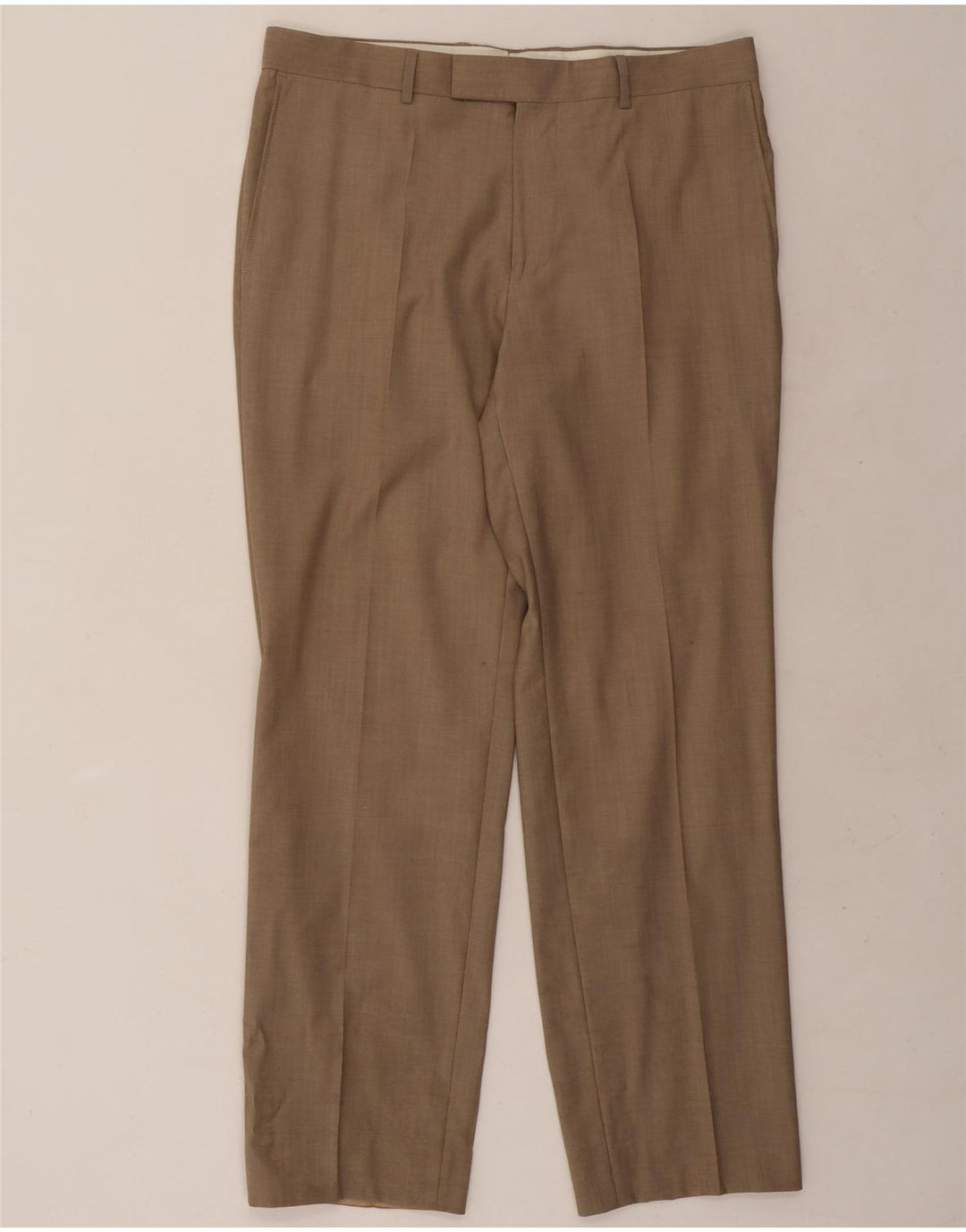 Hugo Boss Straight Suit bukser til mænd W36 L31 Brun