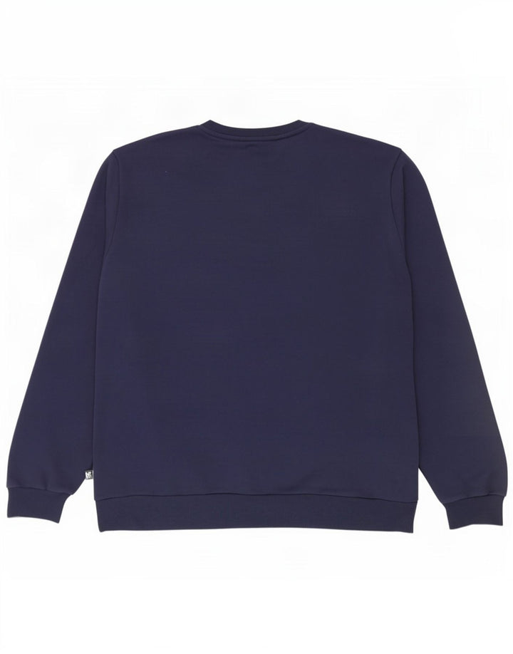 Puma Sweatshirt til mænd XL marineblå bomuld