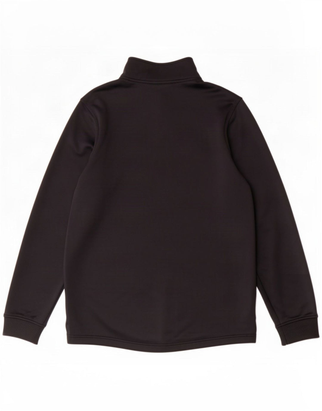Under Armour Herre Cold Gear Zip Neck Pullover Træningsdragt Top Lille Sort