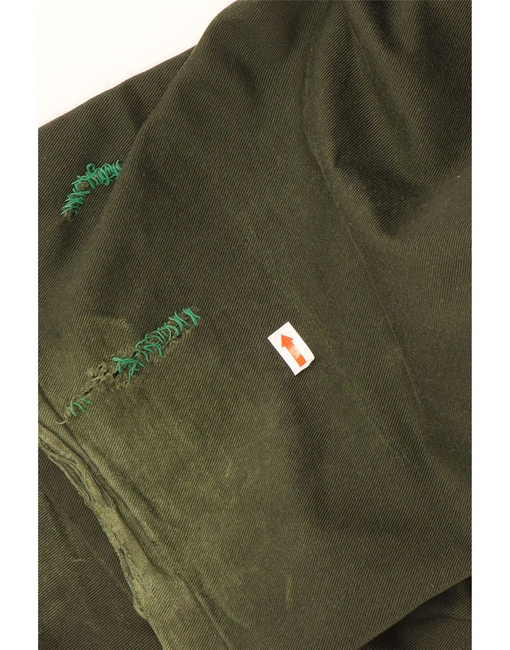 Dickies Straight Cargo bukser til mænd W44 L31 Grøn polyester