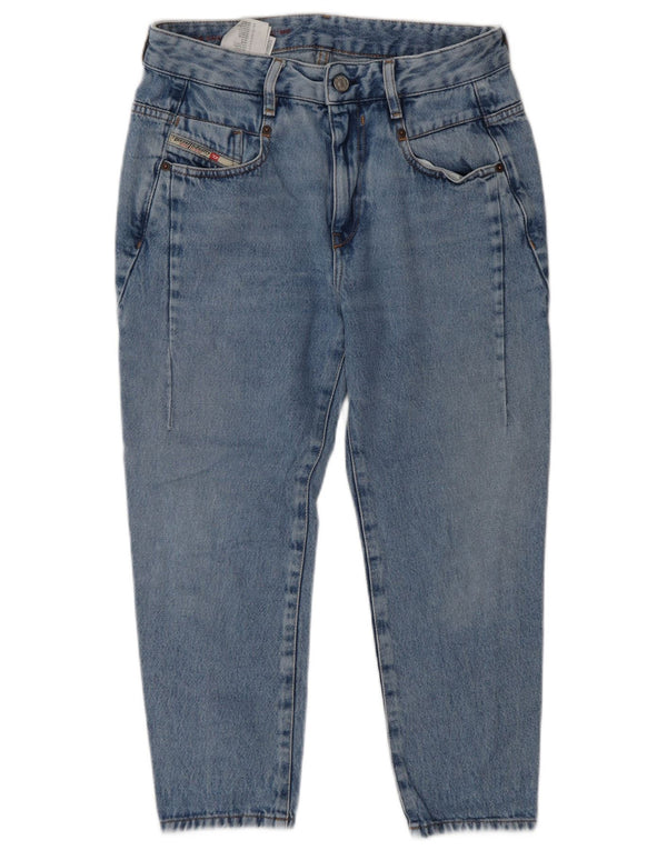 Diesel Dame Capri Slim Jeans W25 L22 Blå Bomuld