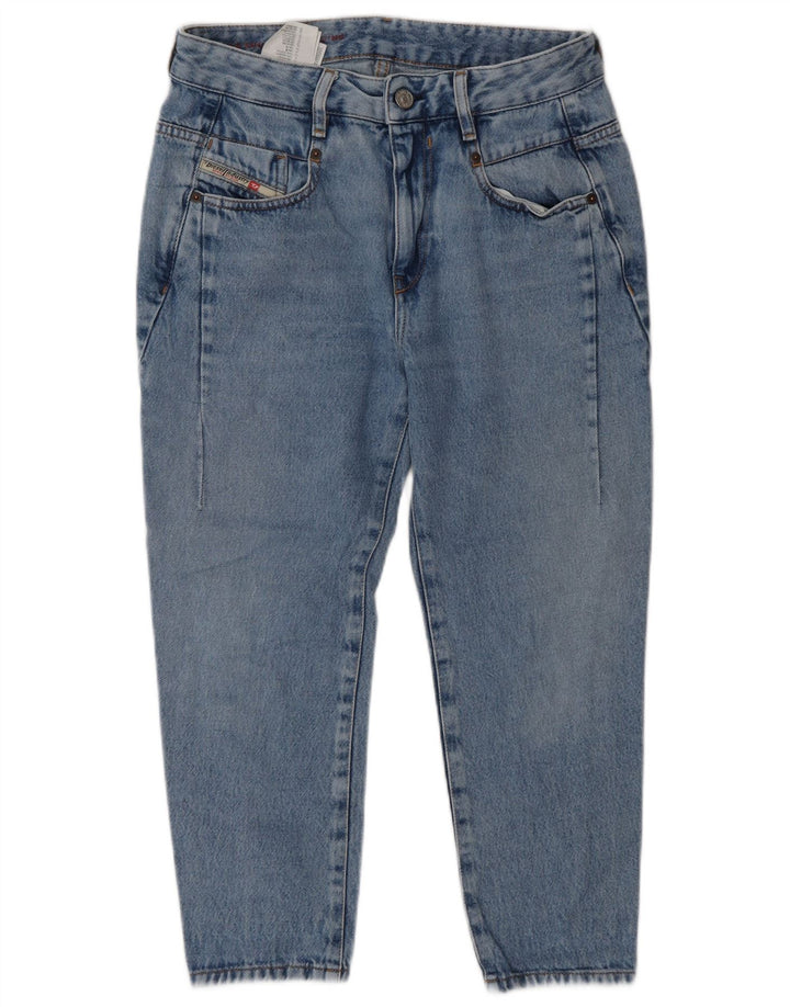 Diesel Dame Capri Slim Jeans W25 L22 Blå Bomuld